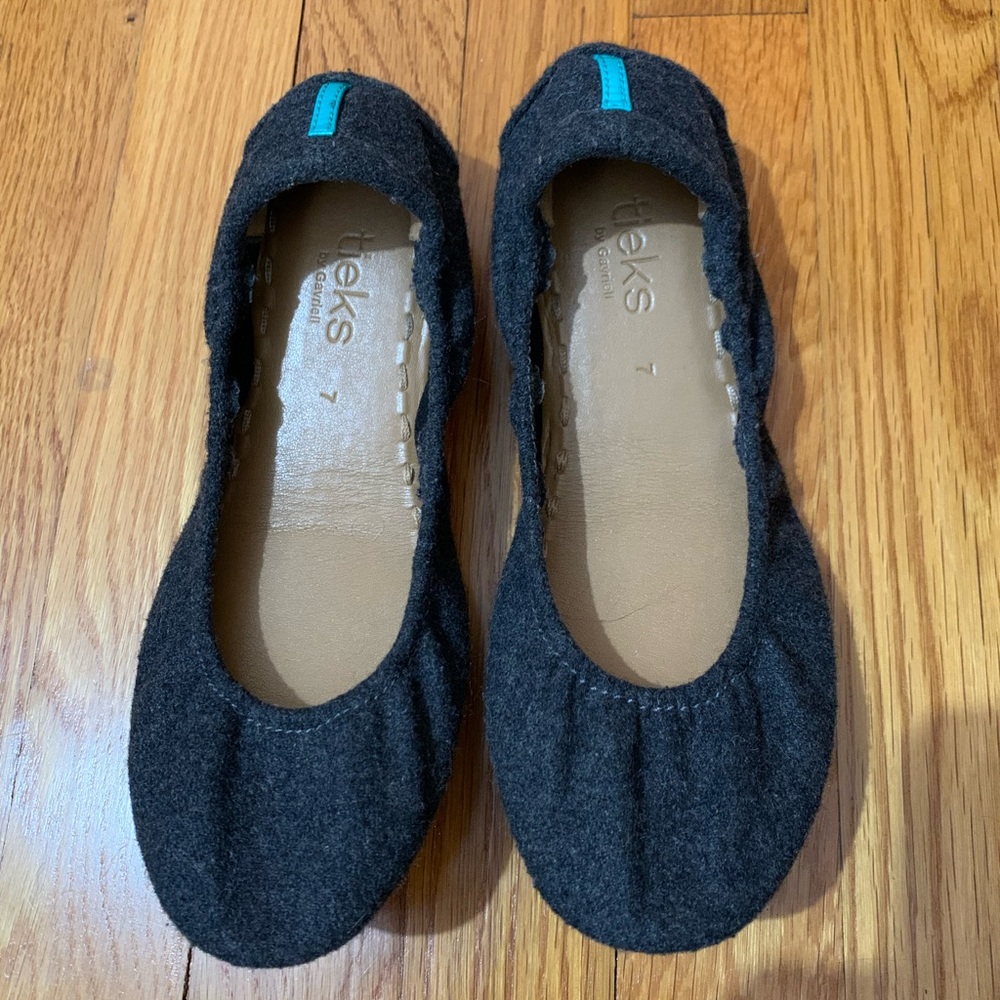 Tieks Greystone size 7
